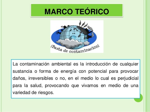 Marco Teorico De La Contaminacion Del Suelo Pdf