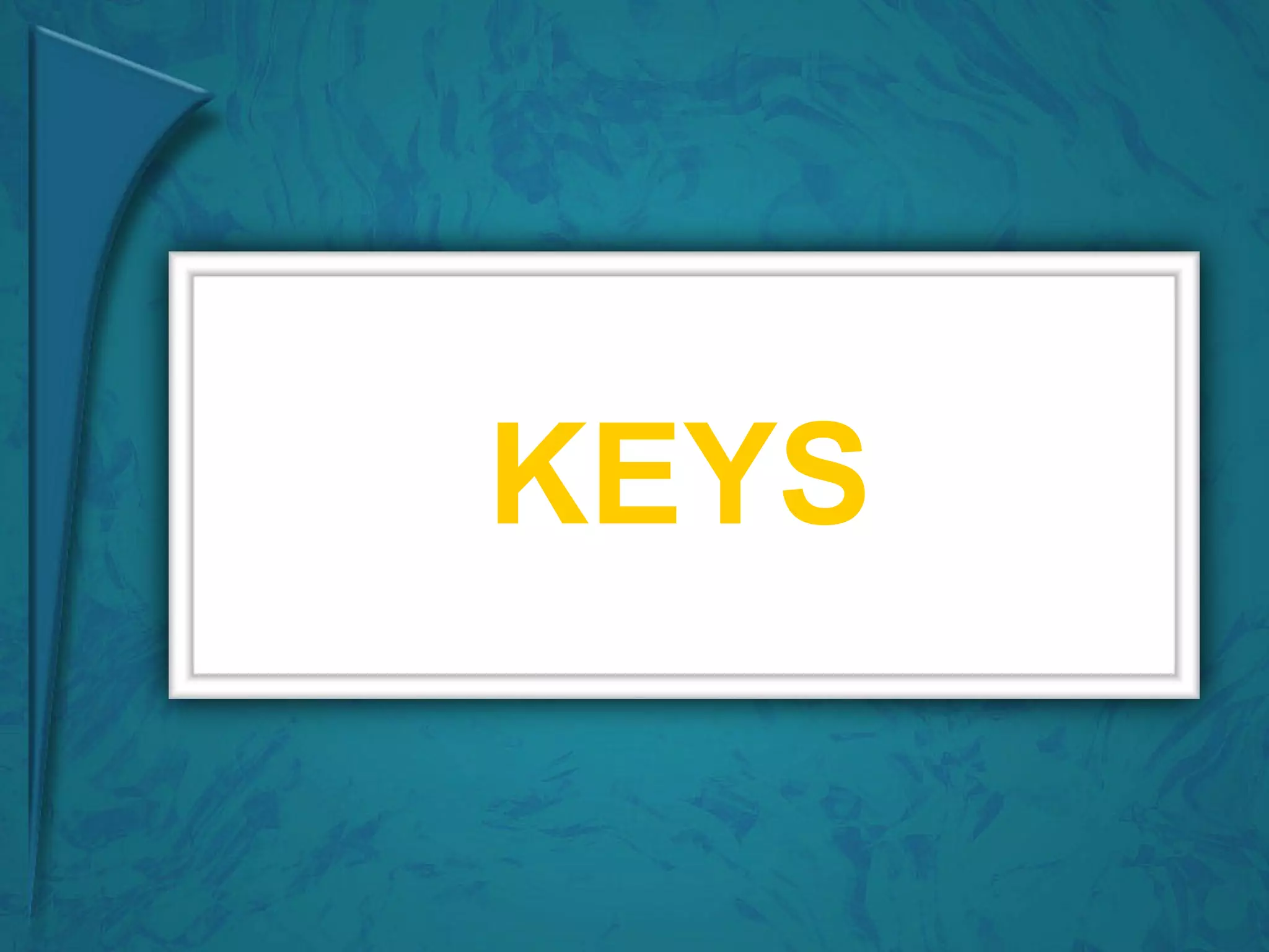 KEYS 