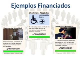 Ejemplos Financiados
 