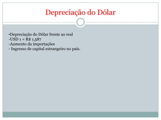 Aumento no custo de produçãoAlta do preço do petróleo