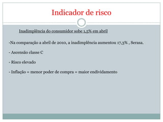 Ingresso de capital estrangeiro no país.