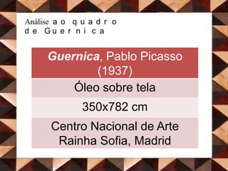 Em primeiro plano no quadro, temos esta figura fragmentada, com a cabeça e braço cortados, agarrando uma espada partida, que representa a resistência heróica. Junto à espada encontra-se uma flor, que tem uma mensagem de esperança numa vida nova, apesar das tentativas do Homem para a destruir constantemente. A comovente delicadeza da flor parece aumentar o horror geral da cena caótica. 