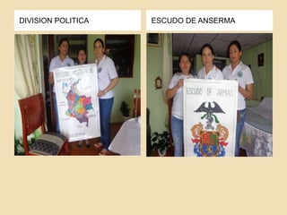 DIVISION POLITICA ESCUDO DE ANSERMA 
 