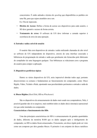 Dispositivos de [Entrada E SaíDa]