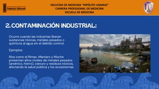 Impacto de la Contaminación del Agua en el Medio Ambiente y la Salud ...