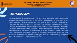 Impacto de la Contaminación del Agua en el Medio Ambiente y la Salud ...