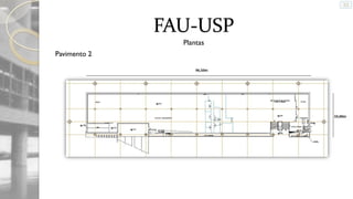 FAU-USP
Plantas
Pavimento 2

 