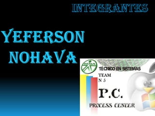 INTEGRANTESSENAYEFERSON NOHAVATEAM N°5