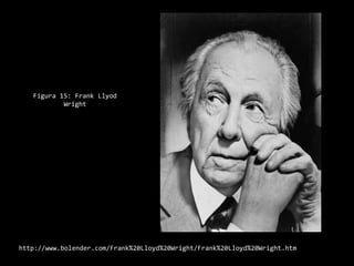 Figura 15: Frank Llyod Wrighthttp://www.bolender.com/Frank%20Lloyd%20Wright/Frank%20Lloyd%20Wright.htm