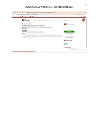 6
UNIVERSIDAD NACIONAL DE CHIMBORAZO
 