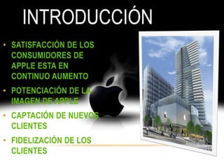 Satisfacción de los consumidores de Apple | PPTX