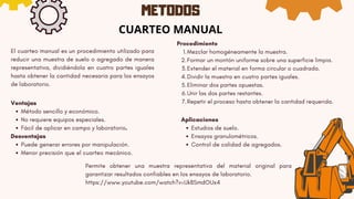 Técnicas de Cuarteo y Límites de Atterberg en Mecánica de Suelos para ...