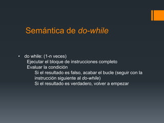 Bucle Do while | PPTX