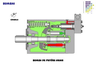 Bombas

Símbolo

Bomba de pistões axiais

 