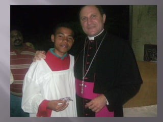 Grupo de acólitos e coroinhas são tarcísio