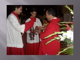 Grupo de acólitos e coroinhas são tarcísio