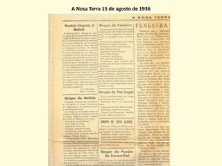 A Nosa Terra 15 de agosto de 1936
 