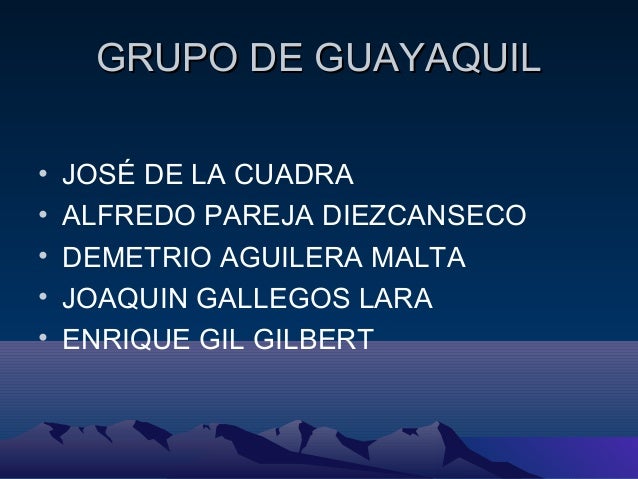 Grupo de guayaquil 13