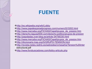 Cuando a un grupo de interés no le basta con incidir en las decisiones políticas mediante actividades, busca el logro de sus intereses influyendo en las decisiones de las masas para colocarlas a su favor.