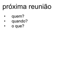 um evento por semestre