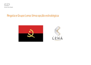 022
Grupo Lena Angola




     Angola e Grupo Lena: Uma opcao estrategica
 