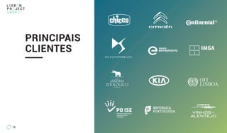 PRINCIPAIS
CLIENTES
15
OIT
LISBOA
 