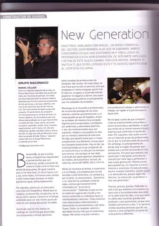 Grupo macomaco   artículo de opinión - revista tocado nº613 ''new generation''