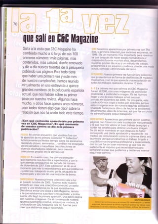 Grupo macomaco   entrevistas - revista c&c magazine nº 100 ''la primera vez..''