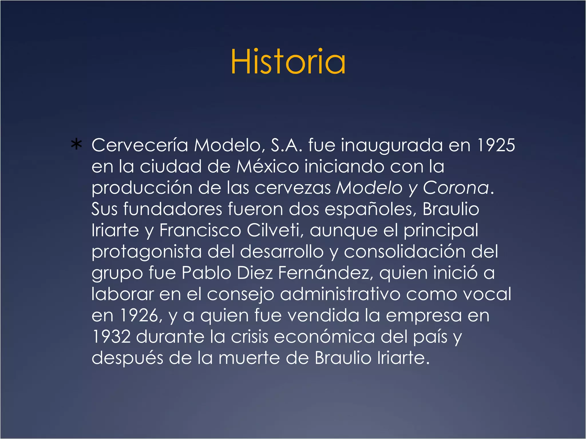 Grupo Modelo | PPT
