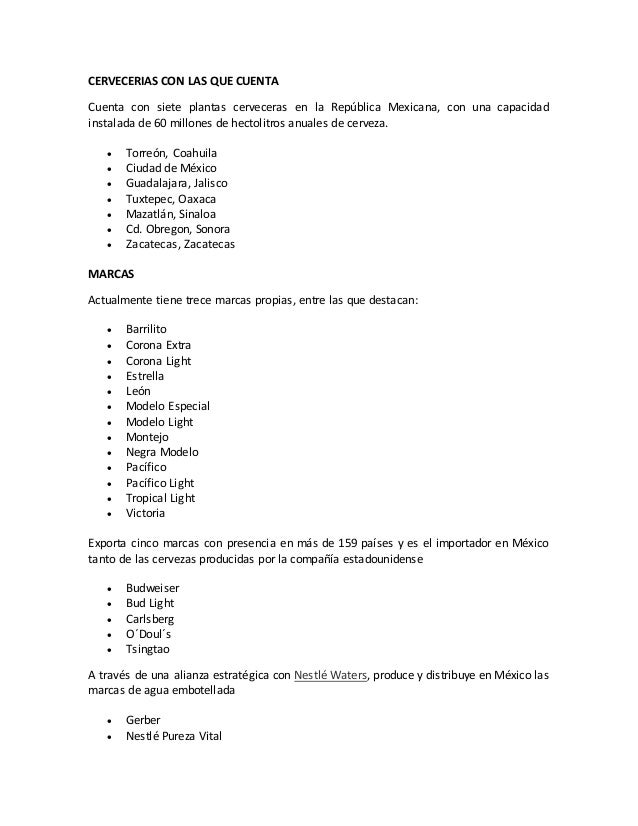 Cerveceria Corona Guadalajara Jalisco Bolsa De Trabajo - Para Trabajadores