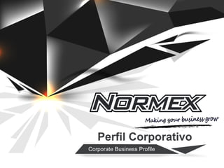 Perfil Corporativo
Corporate Business Profile
 