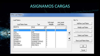 ASIGNAMOS CARGAS
 