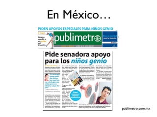 En México… publimetro.com.mx 