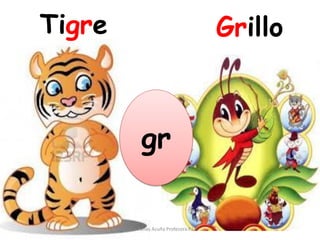 gr
Tigre Grillo
Sandra Farías Acuña Profesora P.I.E.