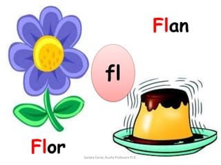 fl
Flor
Flan
Sandra Farías Acuña Profesora P.I.E.