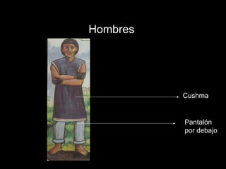 Hombres Cushma Pantalón por debajo 
