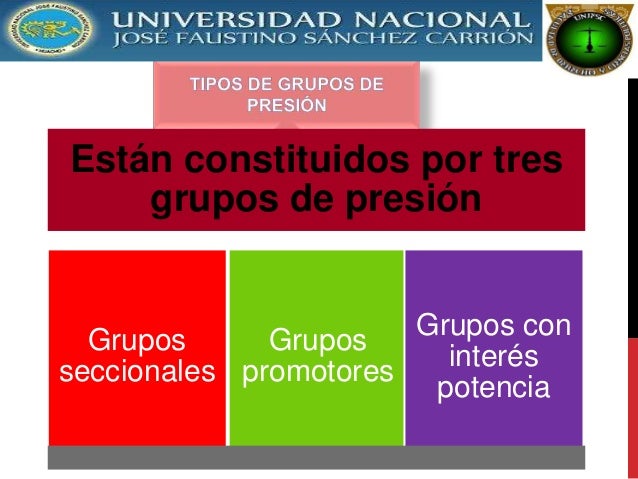 Grupos de presión