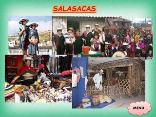 SALASACAS
MENU
 