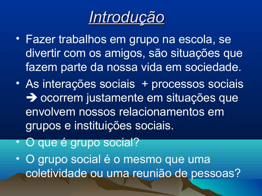 Explique A Diferença Entre Grupos E Instituições Sociais - FDPLEARN