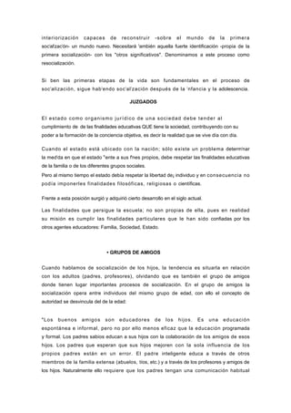 Grupos Socializantes