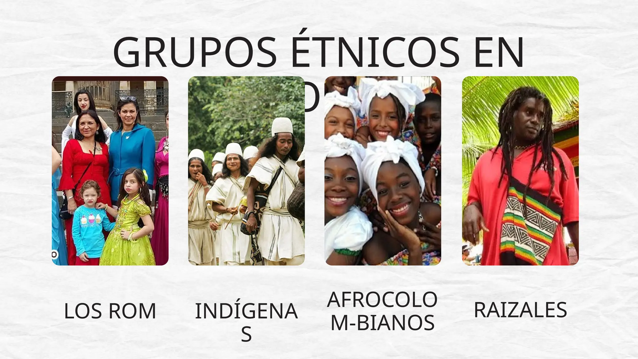 GRUPOS ÉTNICOS DE COLOMBIA PARA GRADOS 1 A 5 | PPT