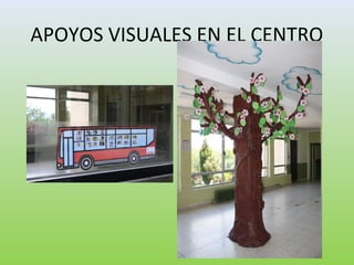 APOYOS VISUALES EN EL CENTRO
 