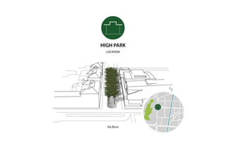 HIGH PARK
LOCATION
Via Borsi
 
