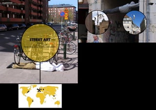 stupéfaction

Giulia BENCINI ● Stefania COPPOLA ● Costanza FERME

street art
http://www.xmarkjenkinsx.com

Malmö
from 2004 to today
Mark Jenkins ● Sandra Fernandez

perchè?
“[...] per me questo è un modo per scoprire come la società funzioni in un
contesto urbano.”
Mark Jenkins
prima / dopo
le sculture diventano parte della realtà a tutti gli effetti: influiscono sulle
abitudini e sui flussi della città, manipolando lei e i suoi abitanti che,
inevitabilmente, si trovano a relazionarsi con questo tipo di provocazione

 