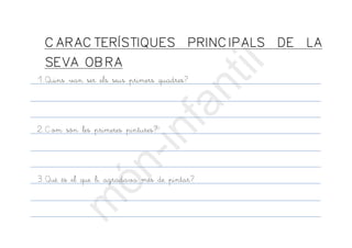 QUI VA SER JOAN MIRÓ?
“BIÒGRAF”
EXPERT: _______________________________________________________
 