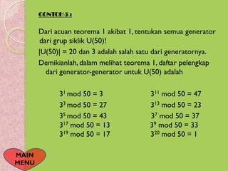 Grup siklik | PDF