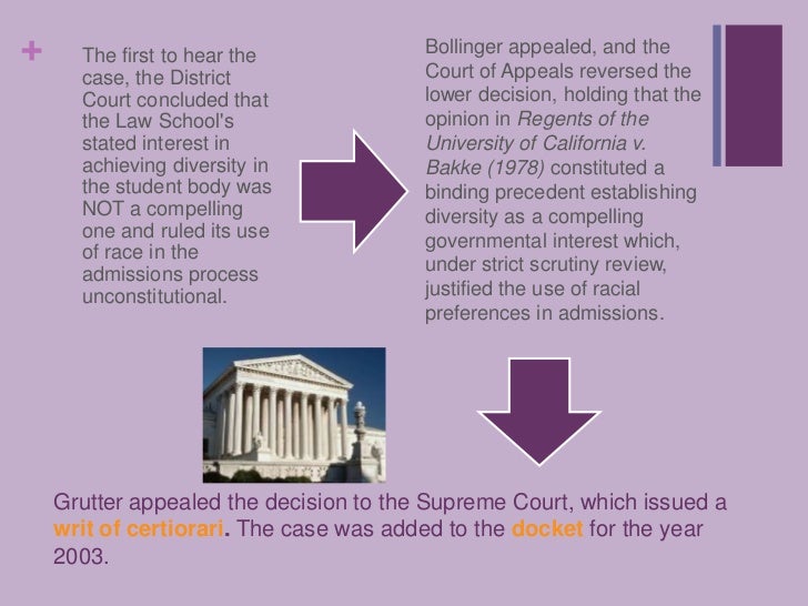 grutter v bollinger ruling