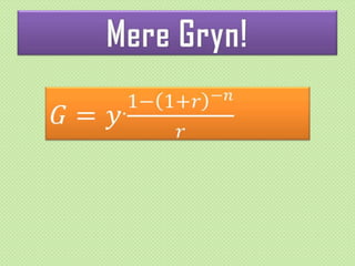 Gryn formel-matematikskolen | PPTX
