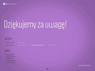 Przykład rozwiązania




              IDEA KREATYWNA
                        PLUG-IN
 