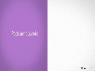Podsumowanie
     IDEA KREATYWNA
 